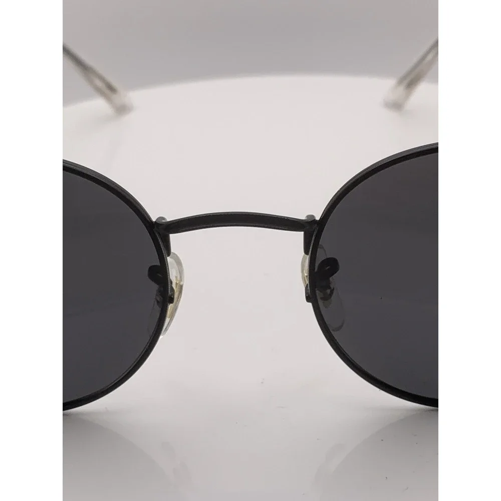 WMP Nevada Black/Black Round Ret100 Polarized Sunglasses 51-22-148